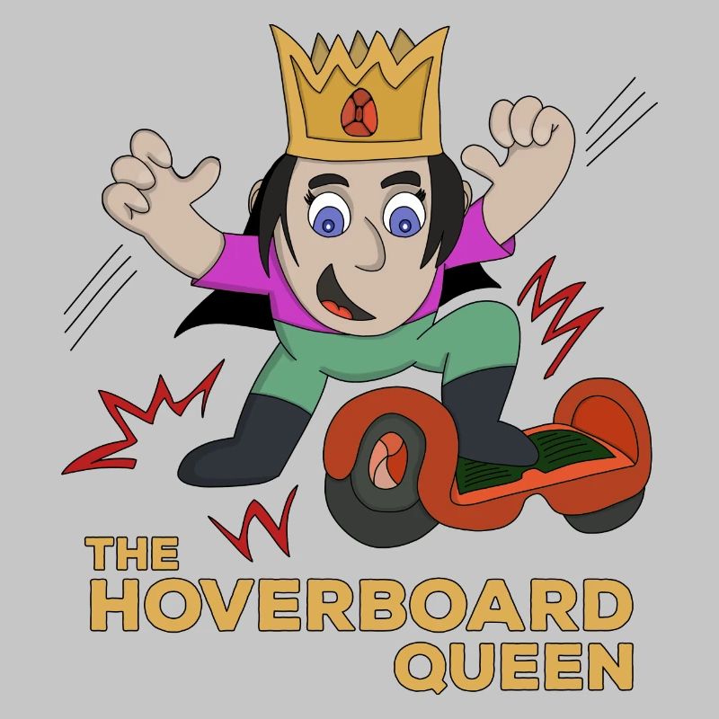 Die Hoverboard Queen