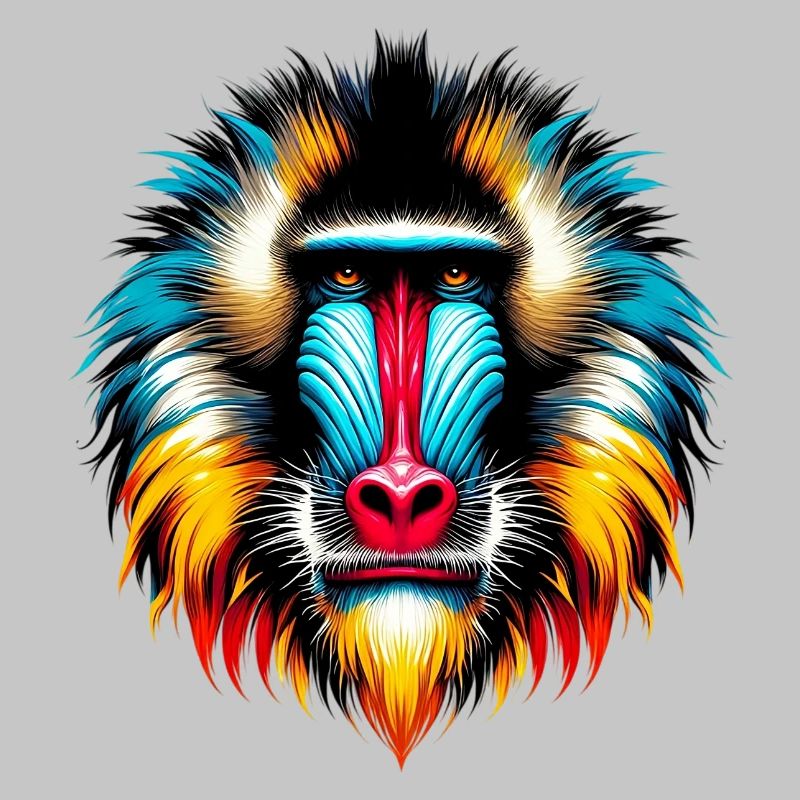 Mandrill-Affe