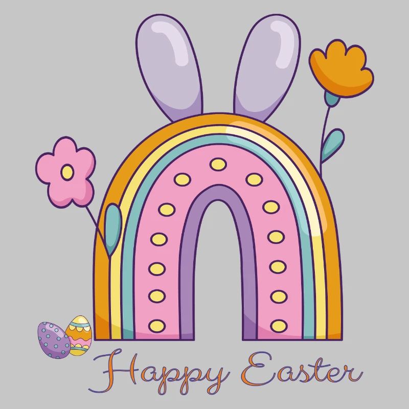 Happy Easter Rainbow