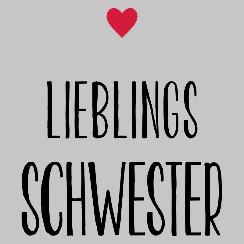 Schwester Lieblingsschwester Herz Geschenk