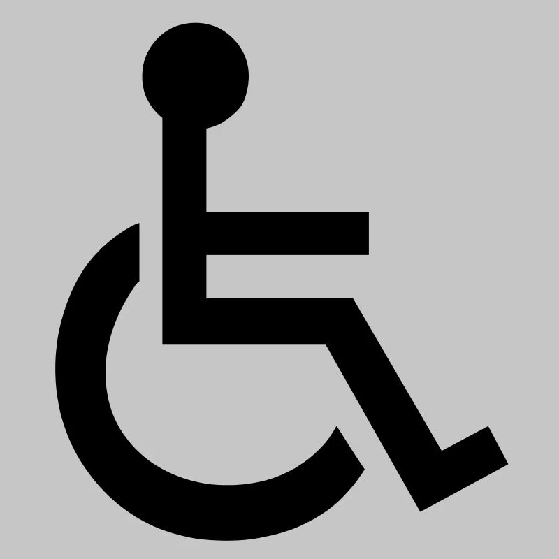 Behindertengerechter Symbol