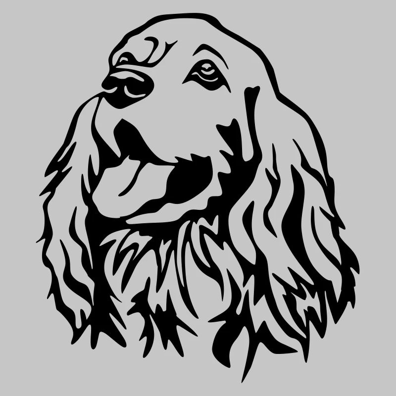 Tête de Cocker Spaniel