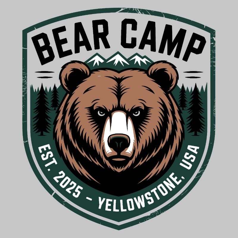 Bear Camp Patch, Yellowstone, USA
