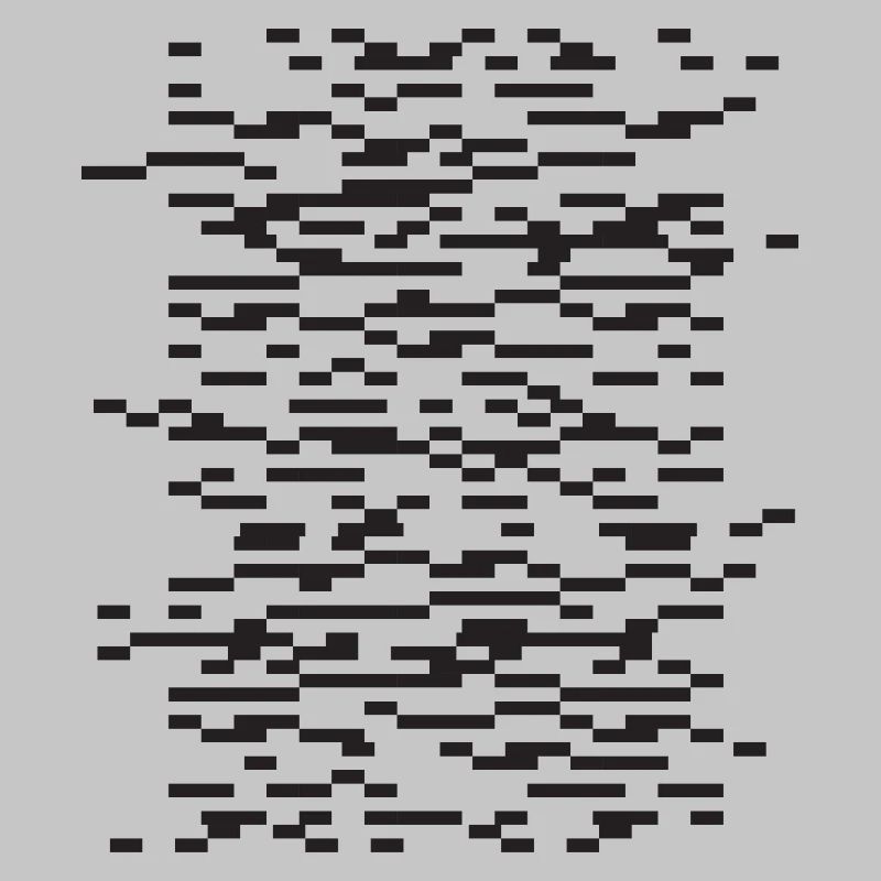 Glitch Stripe Abstract Night