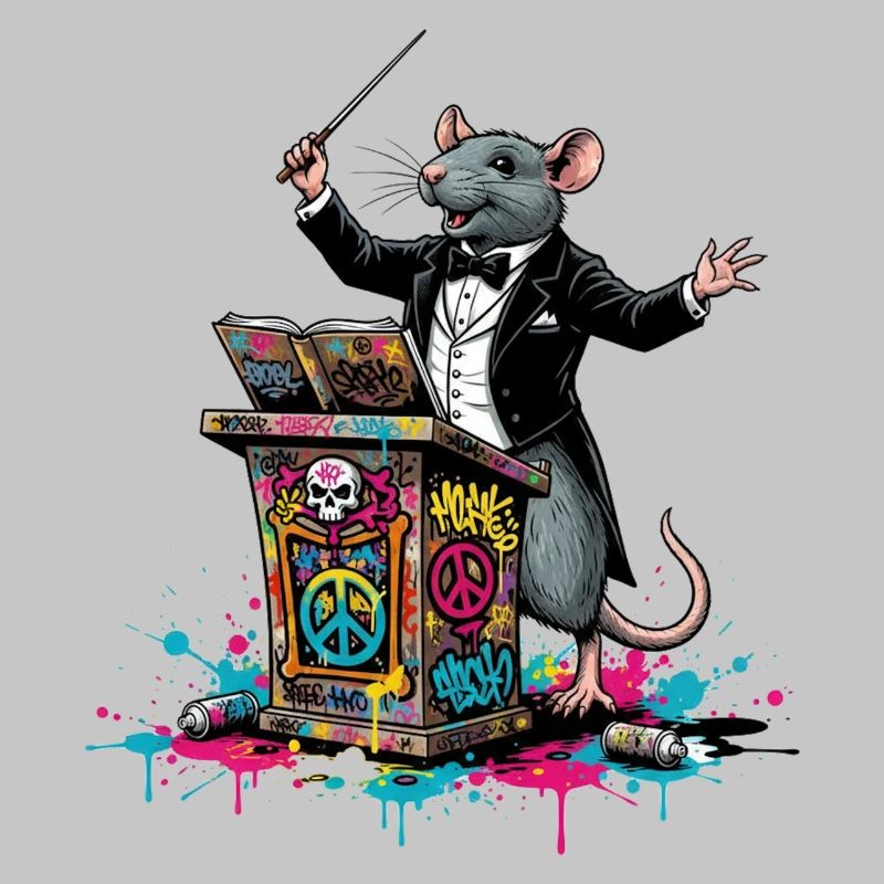Dirigent | Graffiti-Ratten-DJ Gala