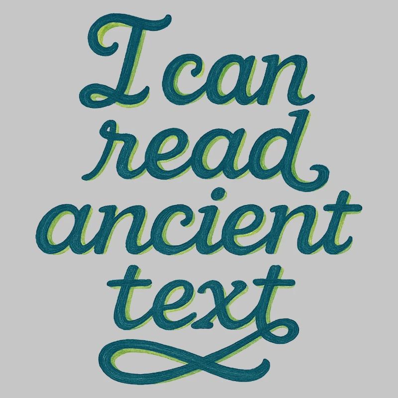 Antikes Script Tee