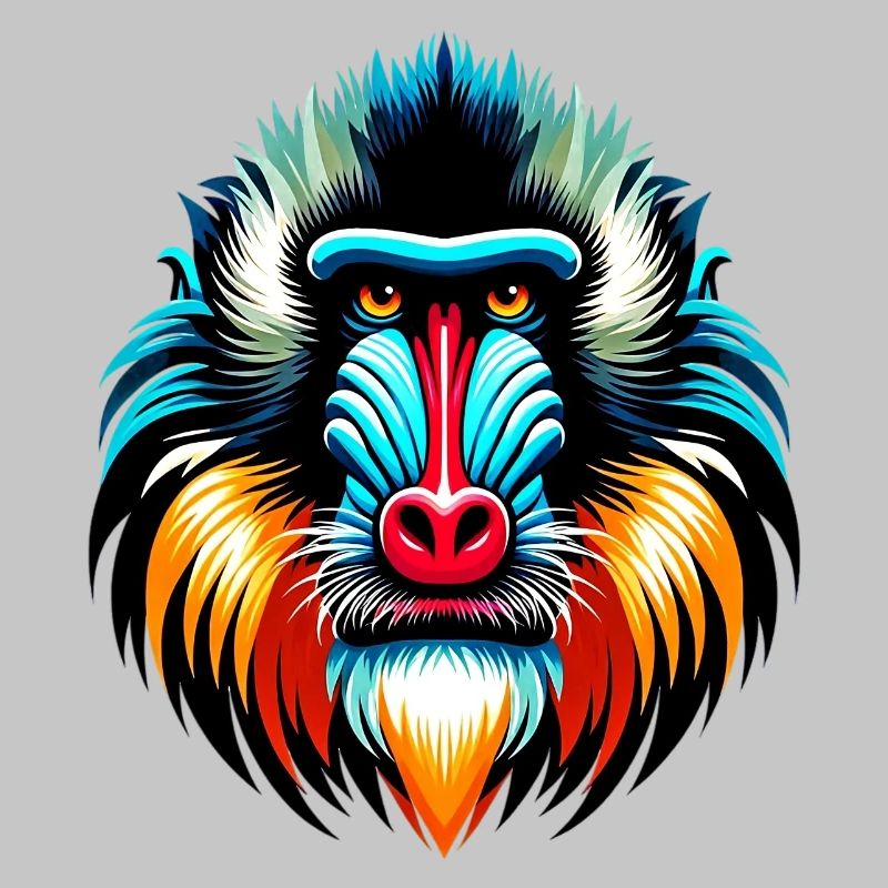 Mandrill-Affe