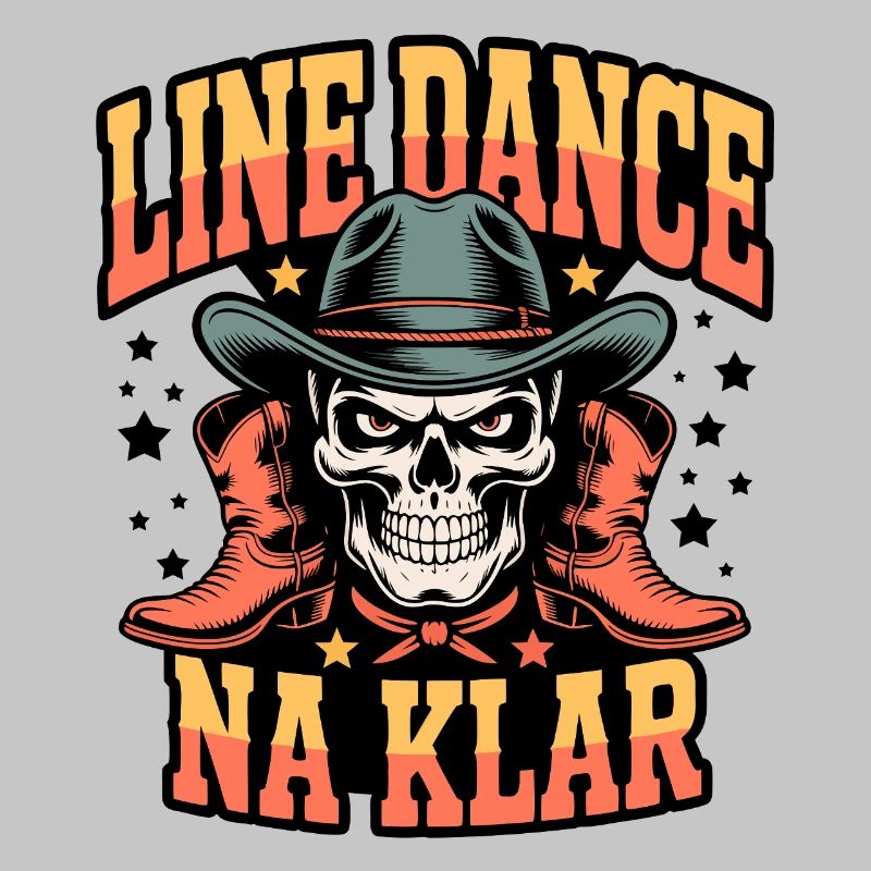 Line Dance Skull Rodeo