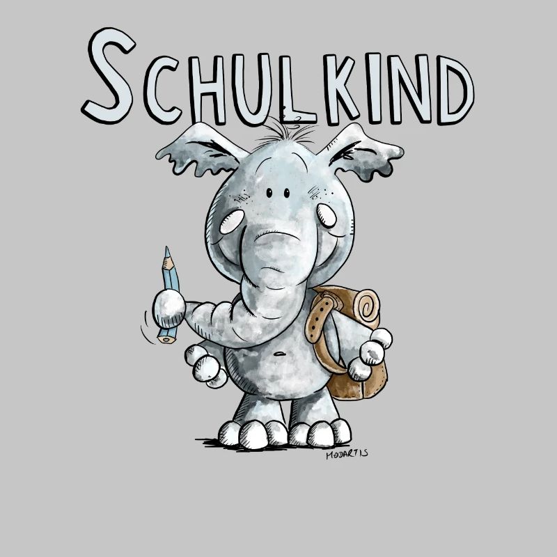 Schulkind Elefant I Einschulung Geschenk