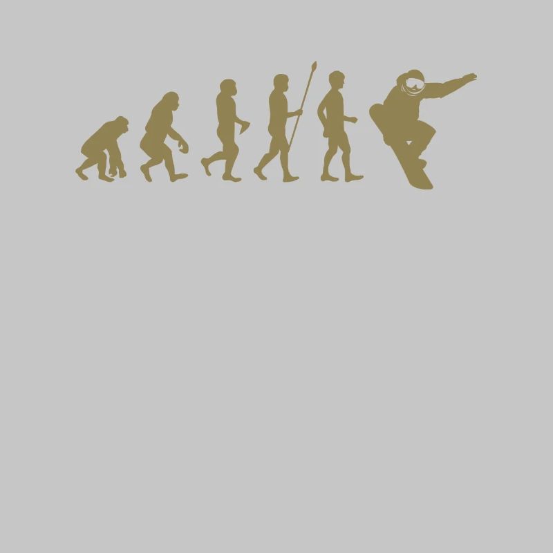 Snowboarder Evolution Idée cadeau