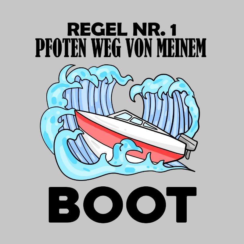Motorboot Kapitän Boot Boote Seefahrt Geschenk