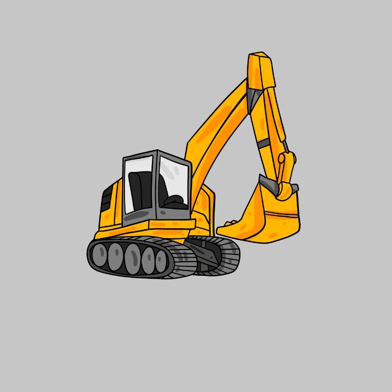 Bagger Baggerfahrer Geschenk