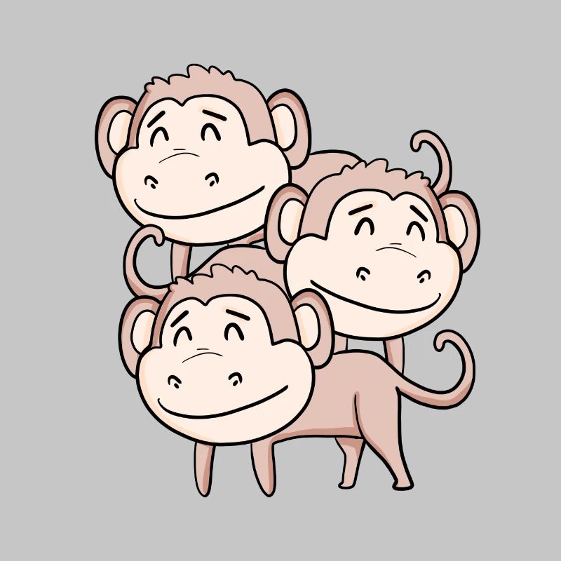 Cute Monkeys - Monkey