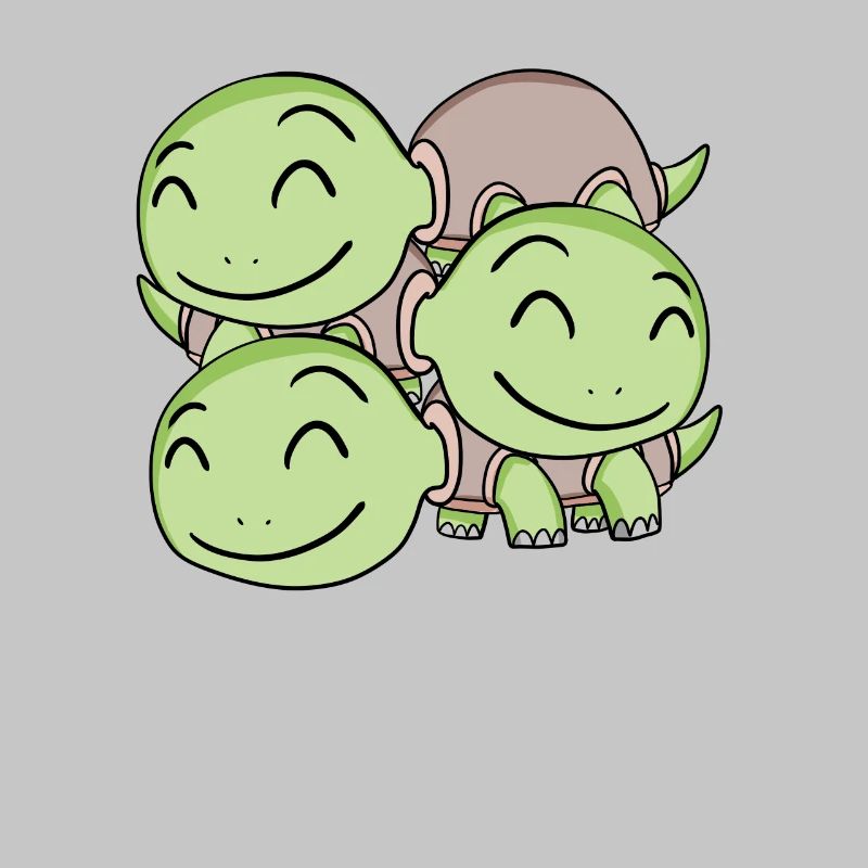 Cute turtles - turtle