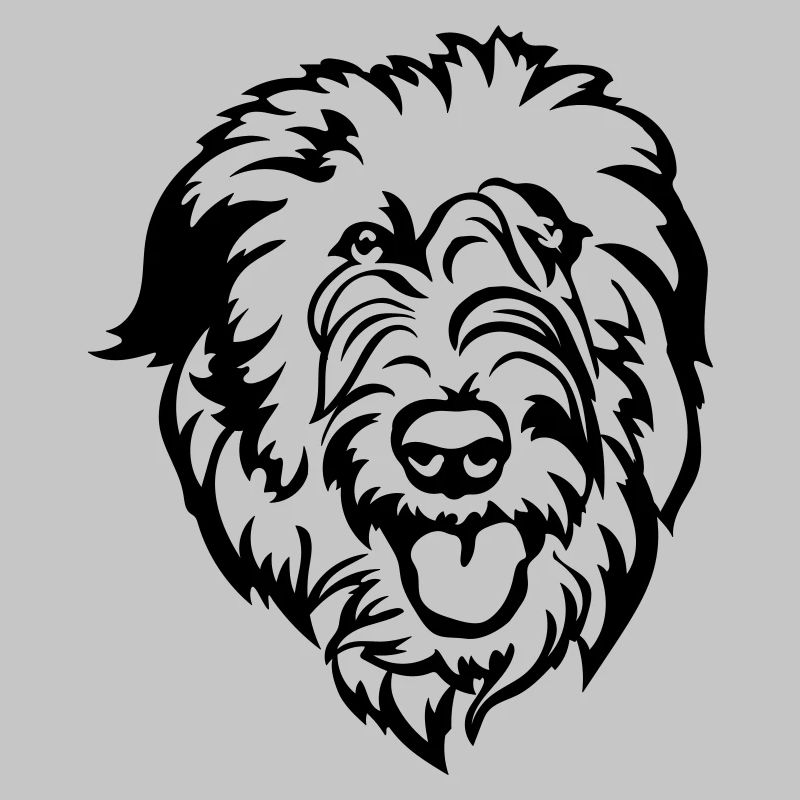Irish Wolfhound Head