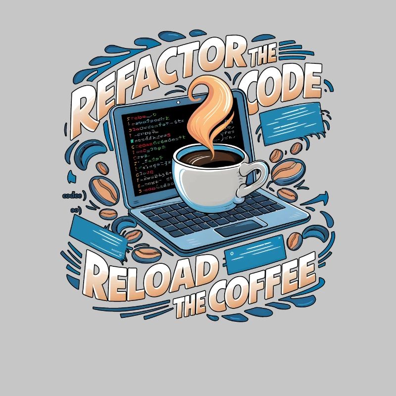 Aus Kaffee Code generieren Programmierer