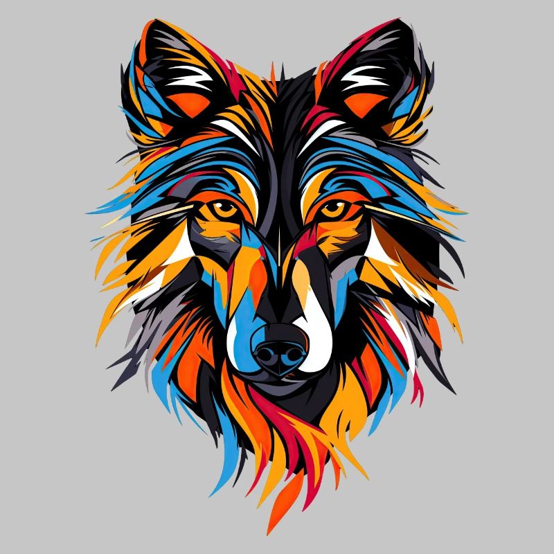 Wolf Motif Wolves Wolf Pack Gray Wolfhound Wolf