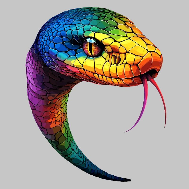 Serpent Python Cobra Mamba Serpent à sonnettes Serpent