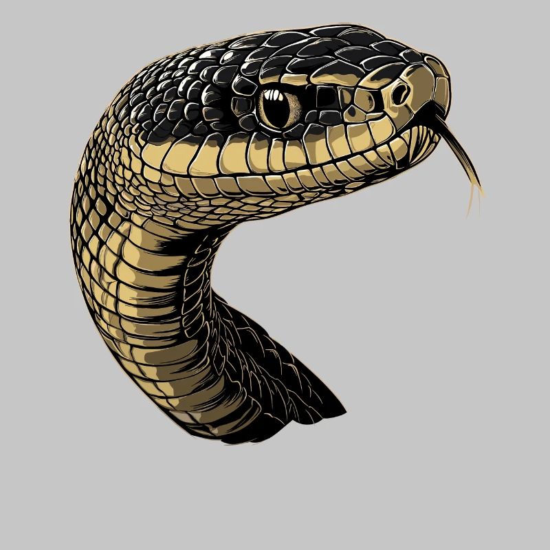 Serpent Python Cobra Mamba Serpent à sonnettes Serpent