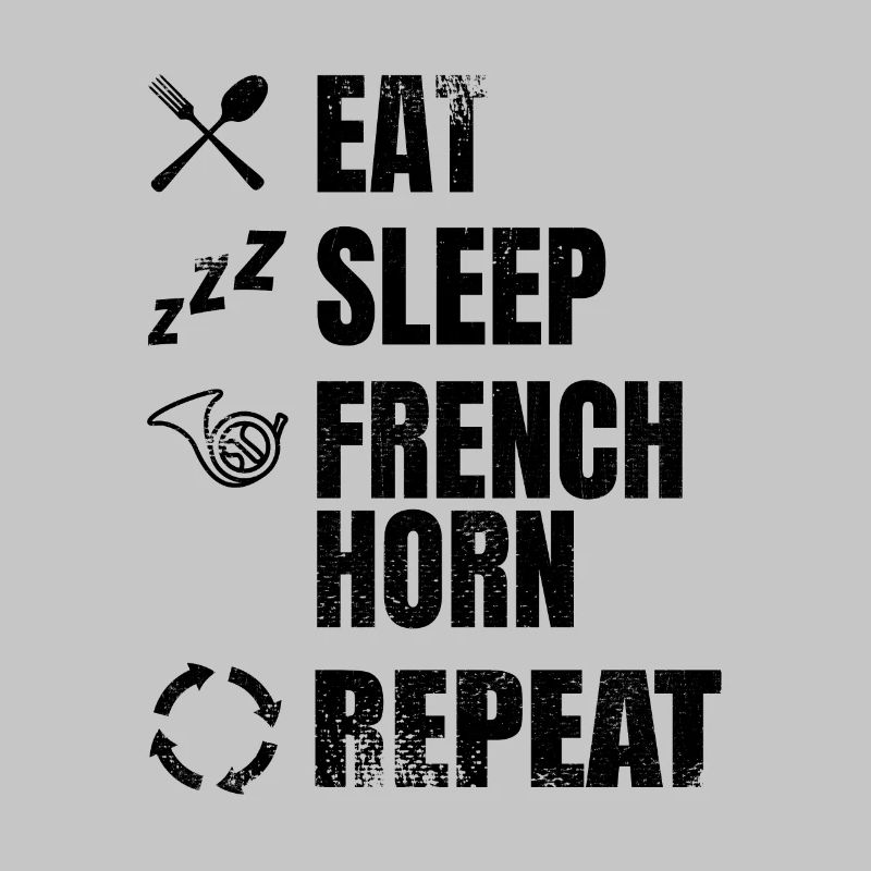 Horn Player Routine