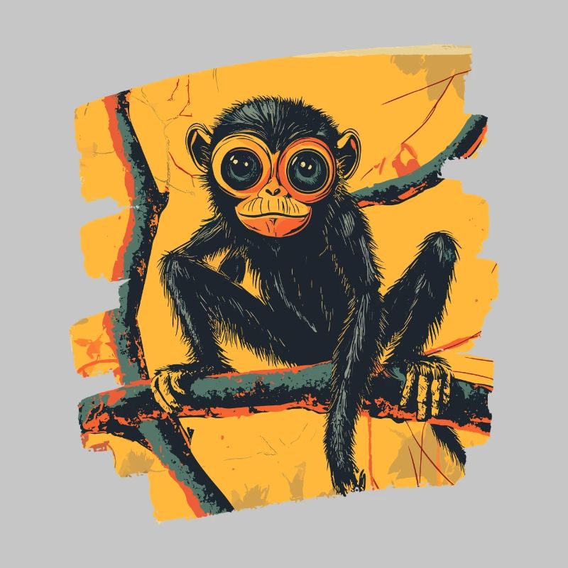Spider Monkey Retro