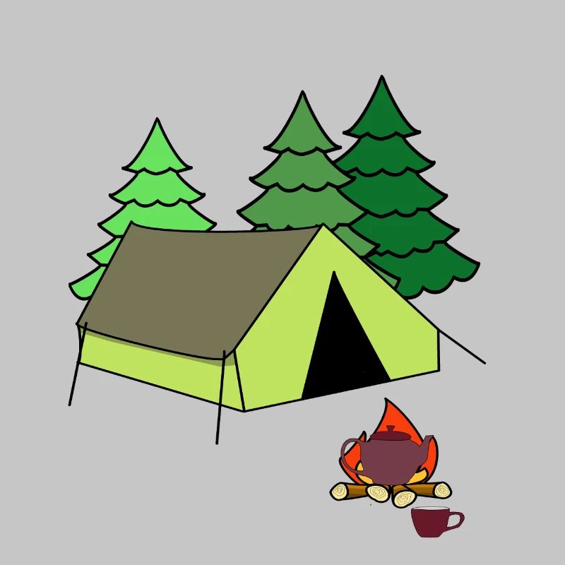 Fire Campfire Tent Camp Camping Camping