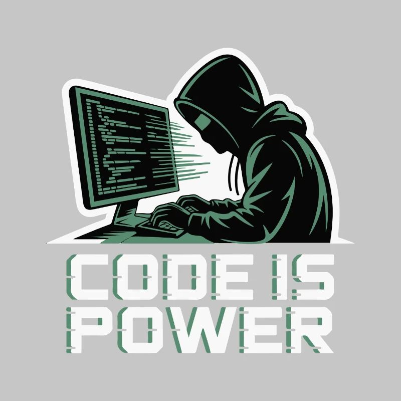 Cyber Hacker Code Unendliches Design