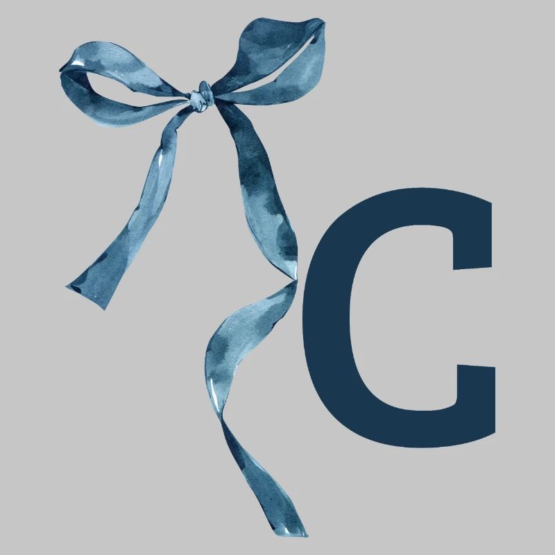Monogram c gift idea