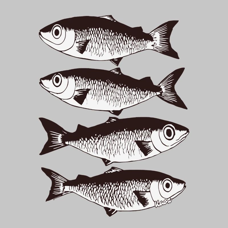 Stylised Fish Pattern 