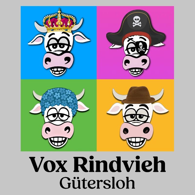 Kuhquartett-VR mit Text