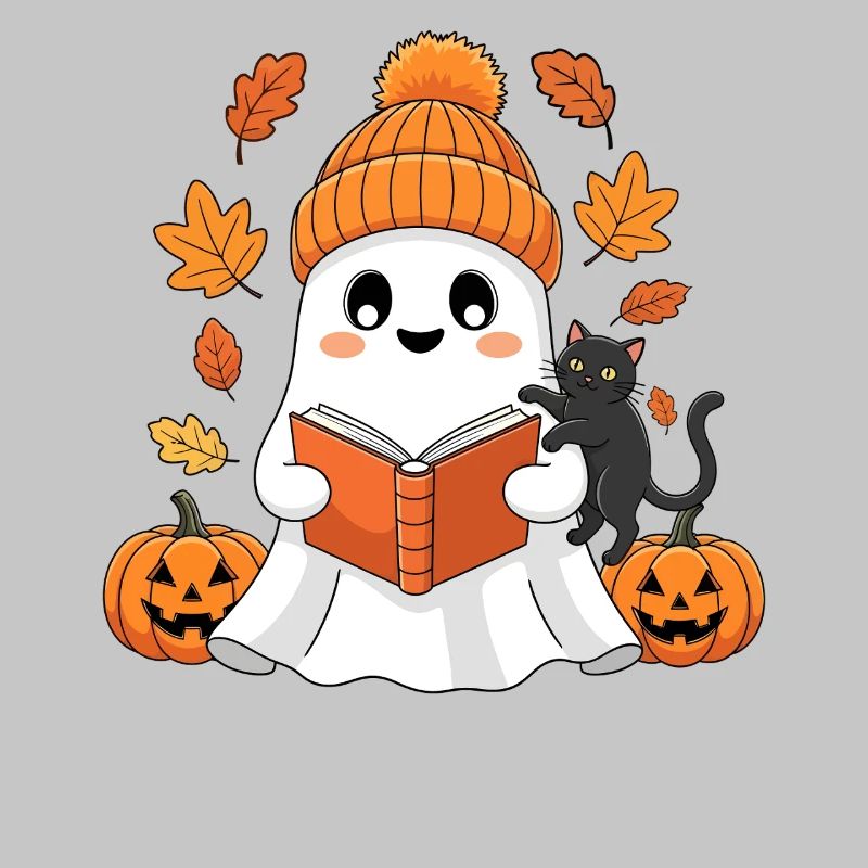 Herbstgeist Leseabend mit Katze