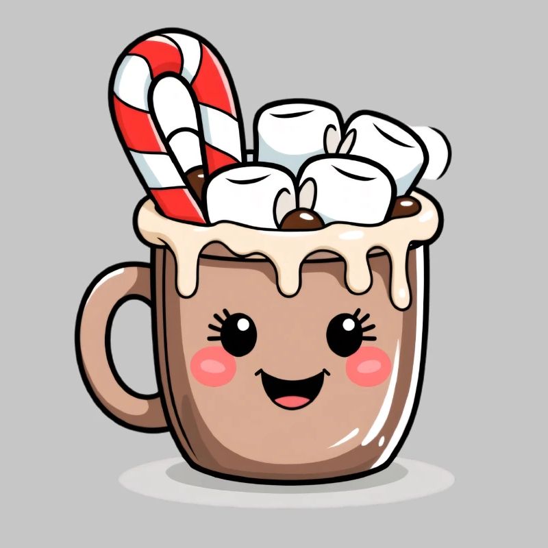 Cuddly Cocoa Mug with Marshmallows