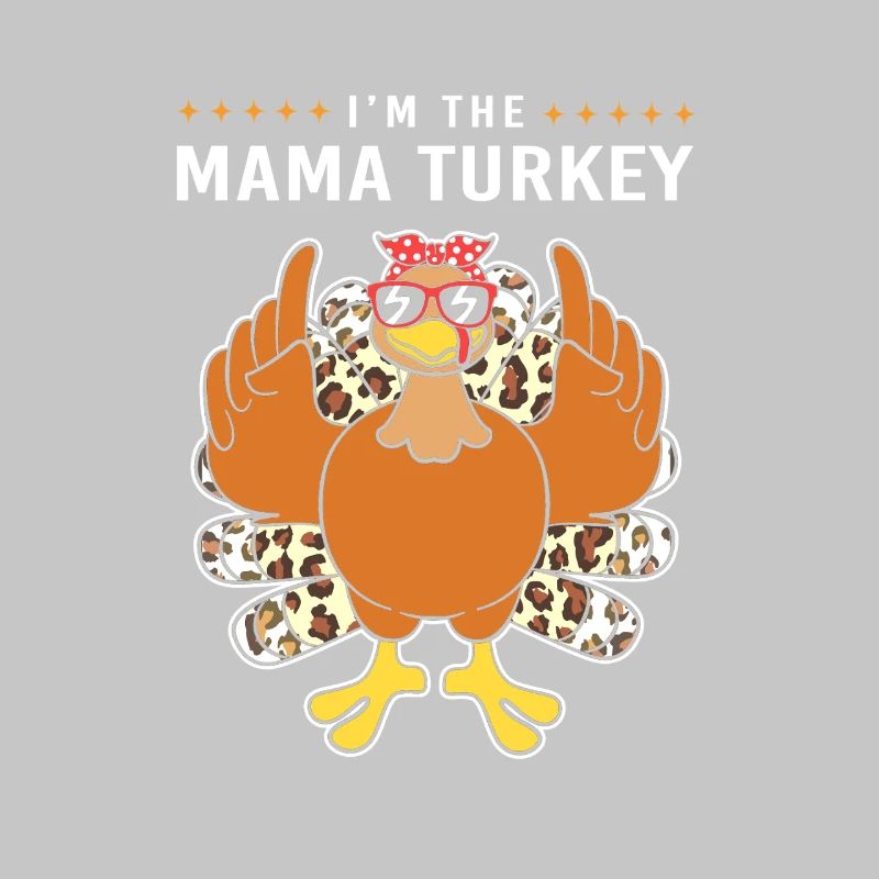 Thanksgiving Mama Mutter Oma Großmutter