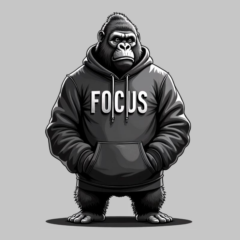 Gorilla Focus Strength Motivation Training