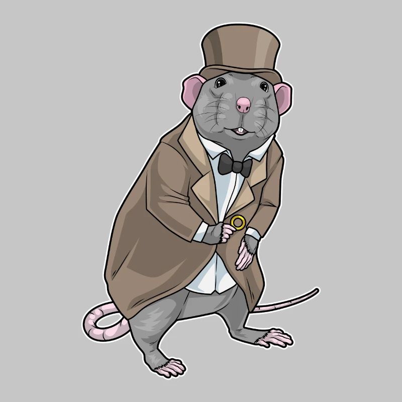 Ratte Bräutigam Ehering Hochzeit