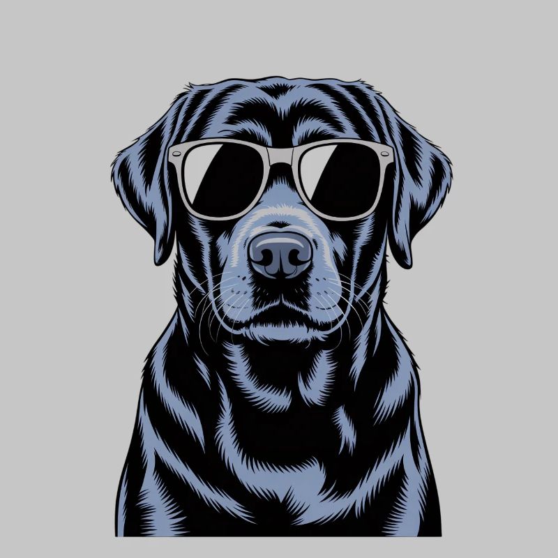 Schwarzer Labrador 