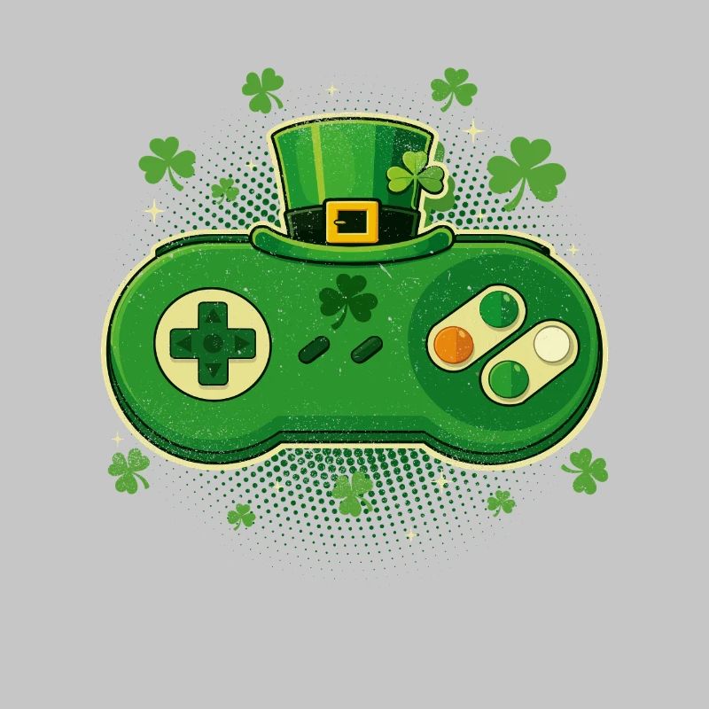 Irish Video Game Controller St Pats