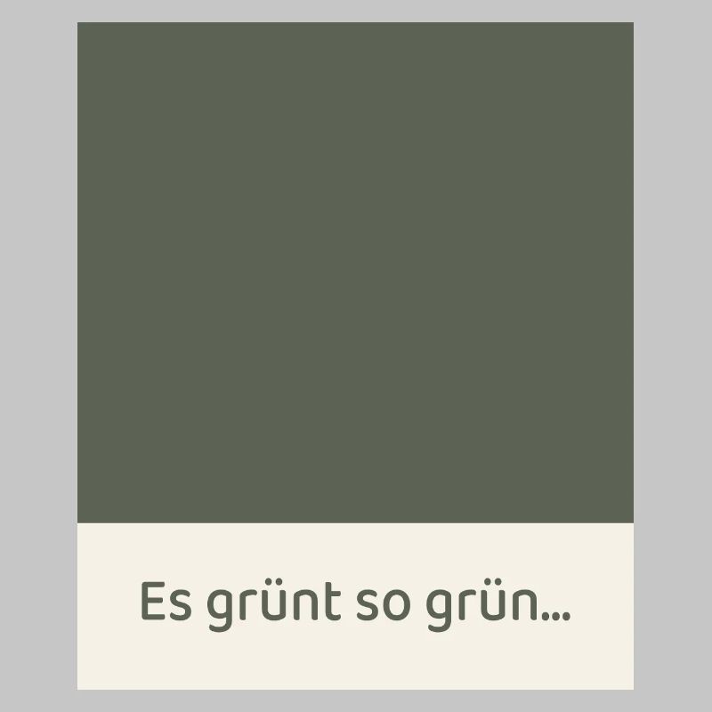 It's So Green – Modern Fields Poster