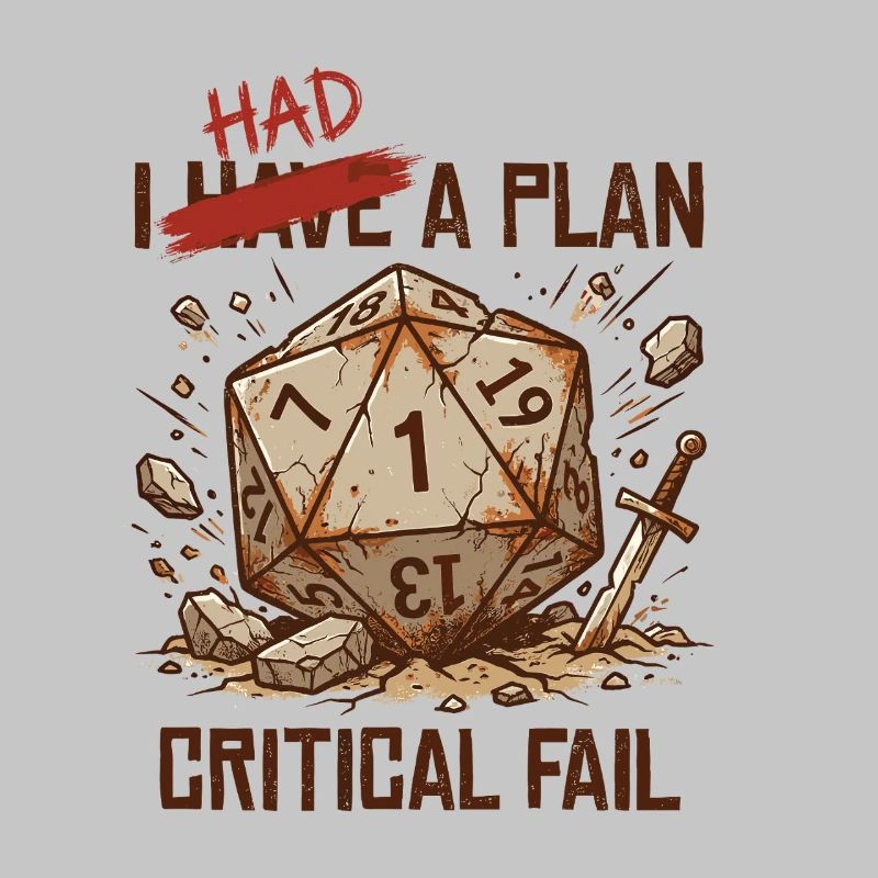 Échec critique – J’avais un plan cube