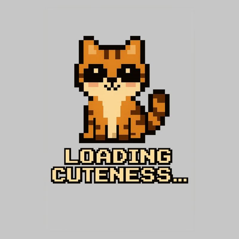 Loading Cuteness Pixel Cat