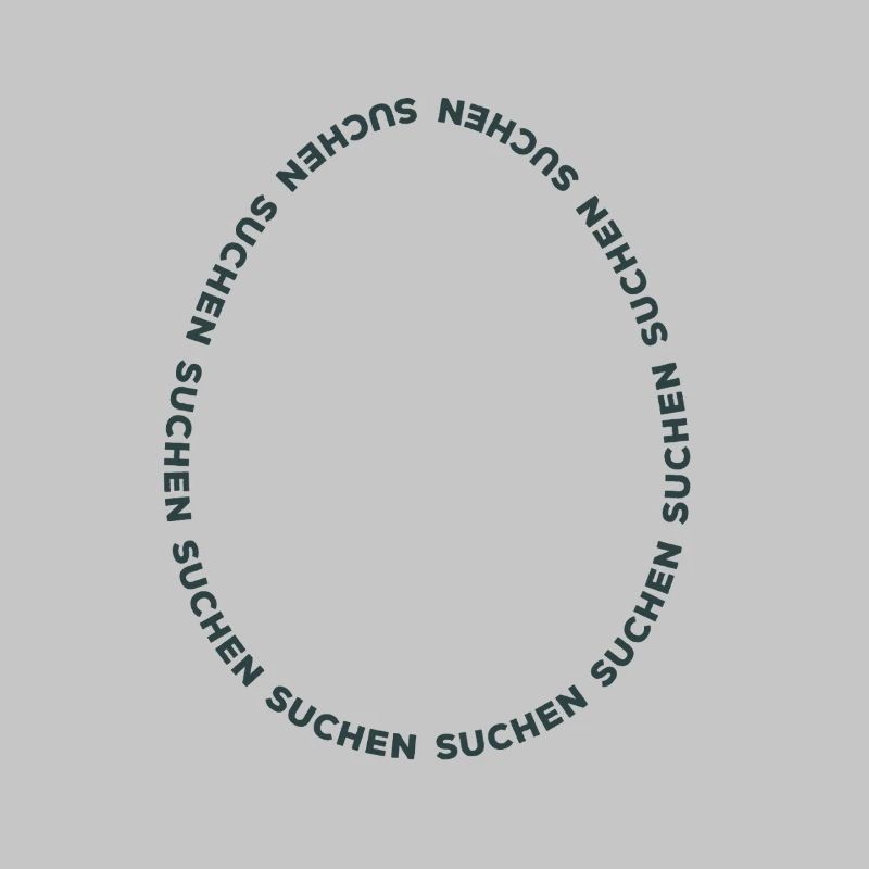 Happy Easter - Easter Egg Search - Typography