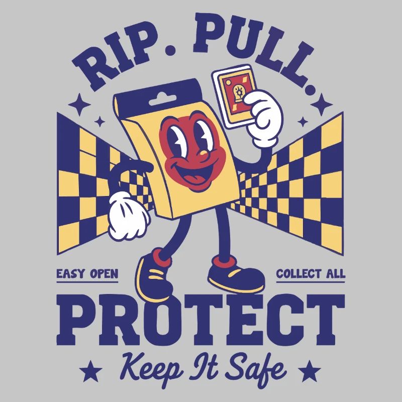 RIP PULL PROTECT Keep It Safe Trading Card