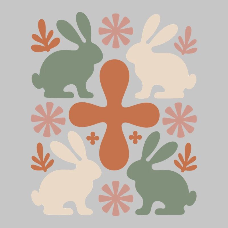 Easter Bunny Cross Pattern