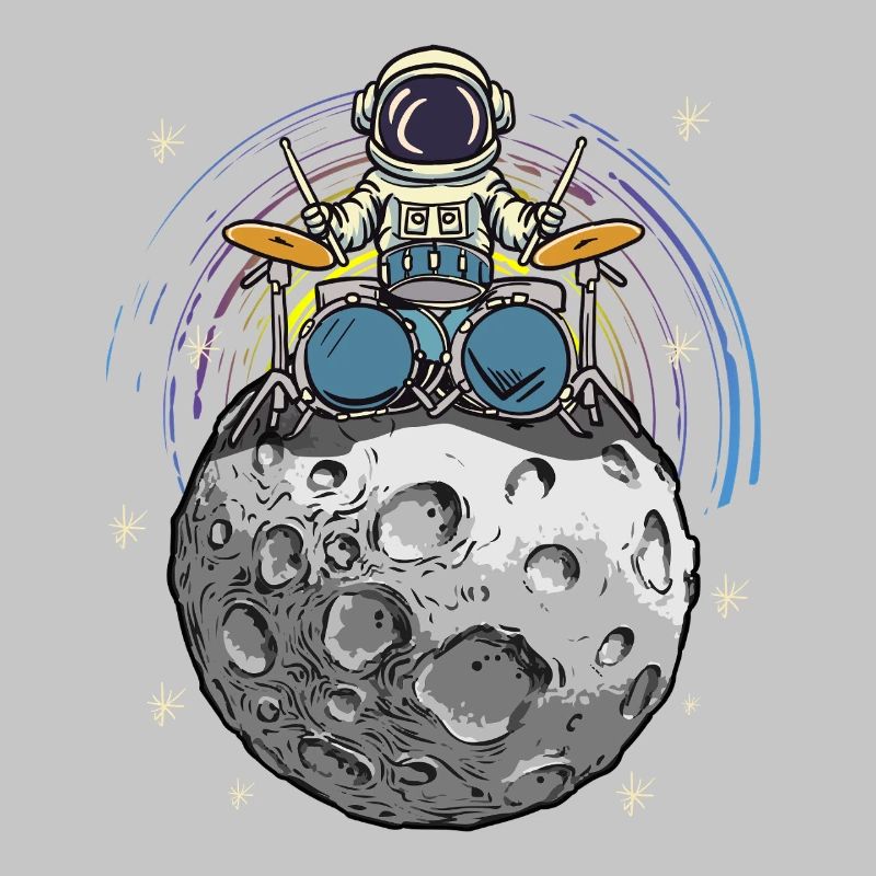 Batteur de l’espace sur la Lune
