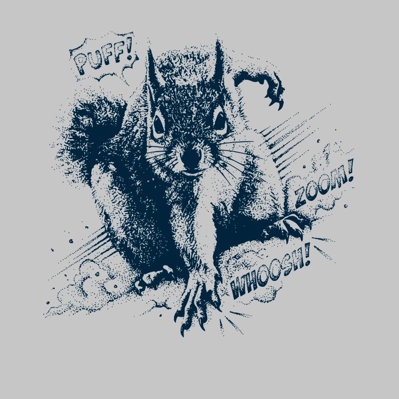Eichhörnchen Superhero