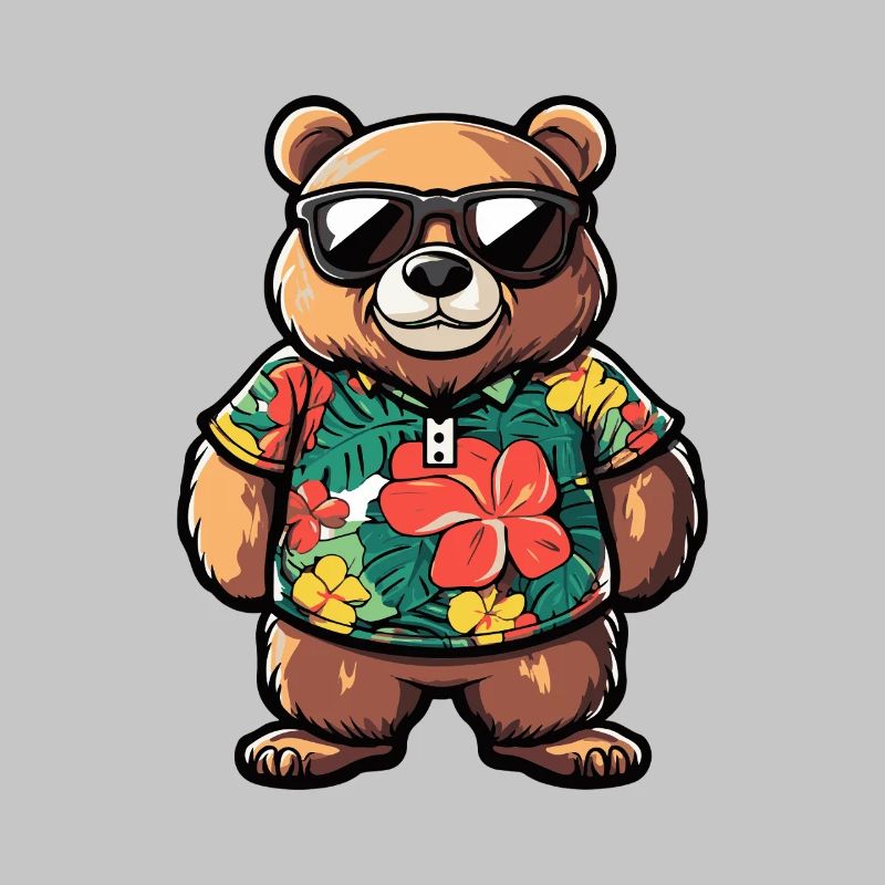 Vacances de Bear Comic