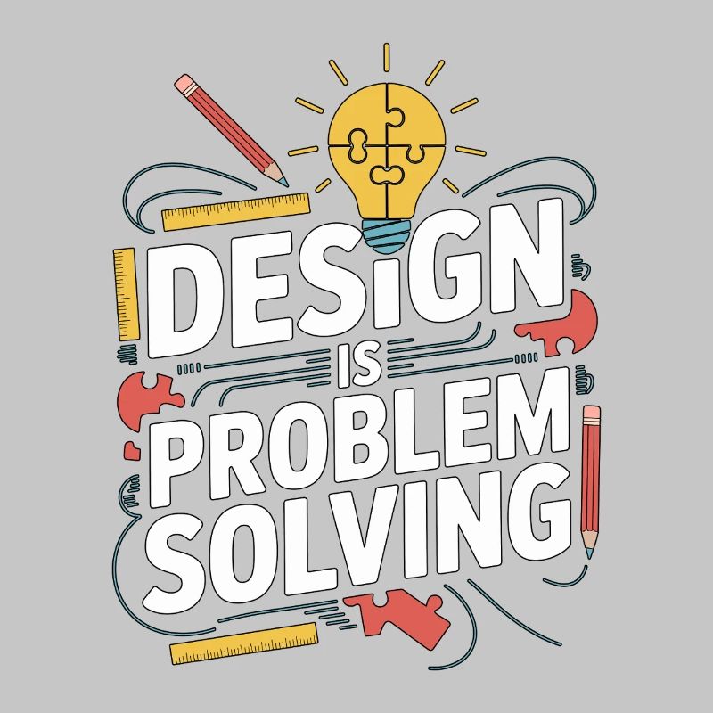 Designer Educator Design Is Problem Graphic Design