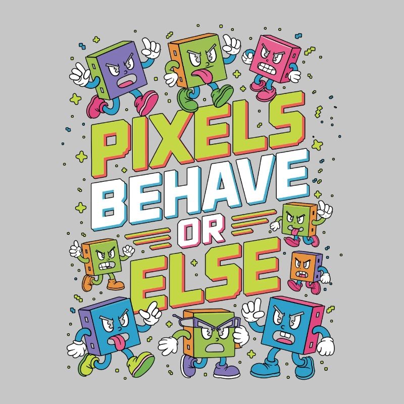 Les pixels du designer d’impression se comportent correctement, sinon le design visuel
