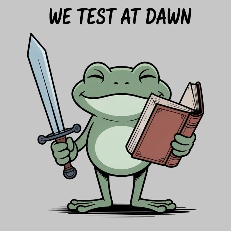 Dawn Quest Frog: Sword & Scroll