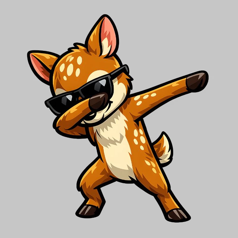 Dabbing Rehkitz